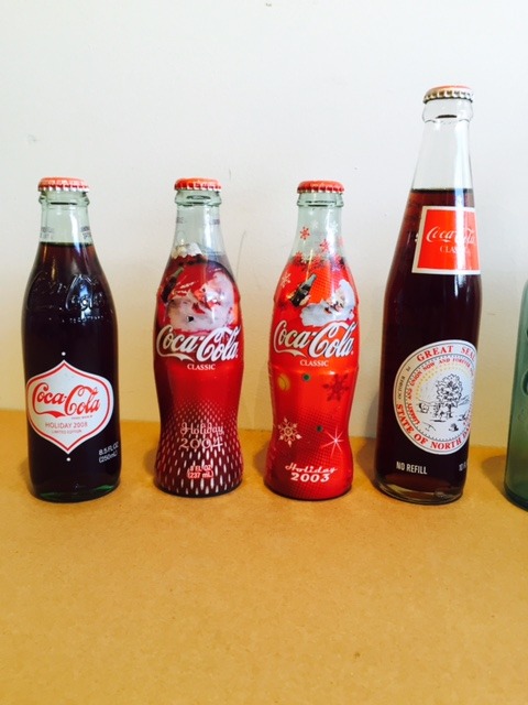 COLLECTIBLE COKE BOTTLES
