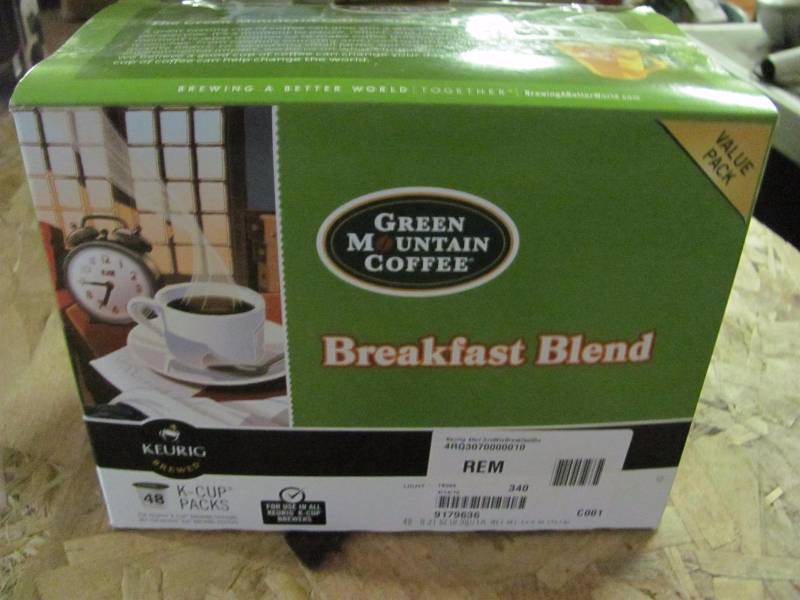 Keurig Green Mount Breakfast Blend K-Cups 48-Pack