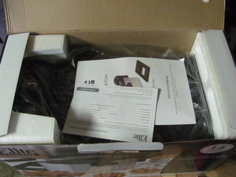 Elite Gourmet 14-cup Deep Fryer