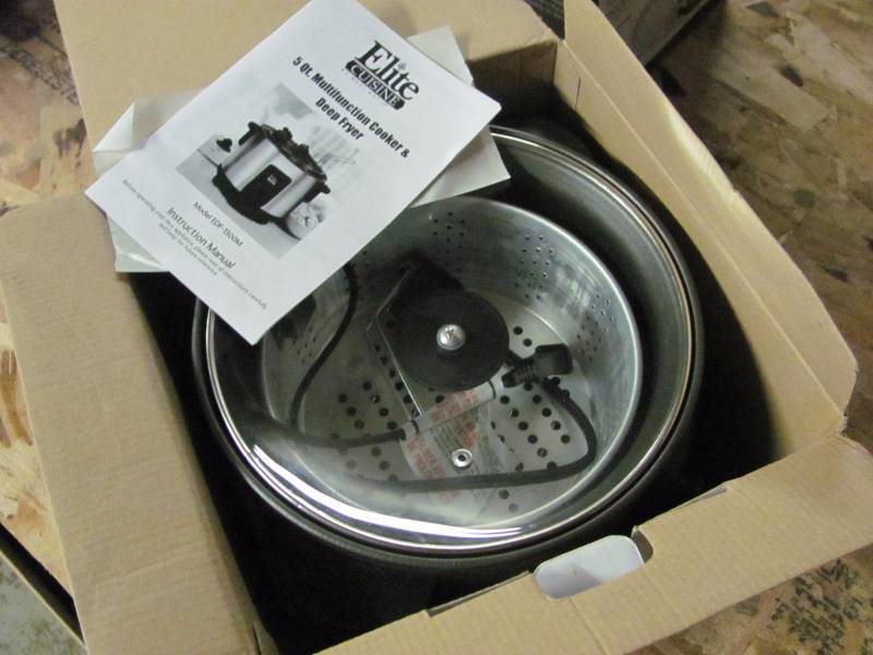Elite Cuisine Multifunction Cooker & Fryer