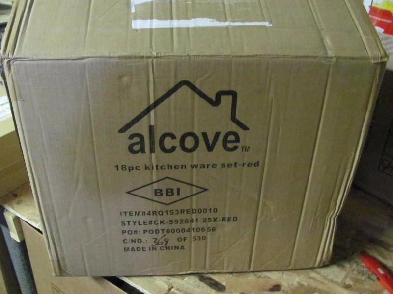 Alcove 18 Piece Stainless Steel Cookware Set