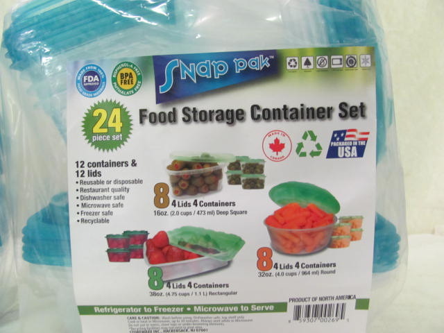 NEW 48 Piece Food Storage Set
