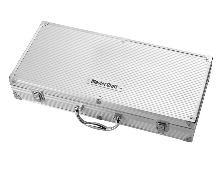 21 Piece Stainless Steel BBQ Tool Set
