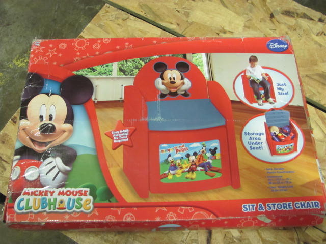 Mickey Mouse Sit N Store Chair
