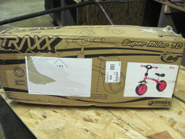 Traxx Super Rider 10 Balance Bike Pink