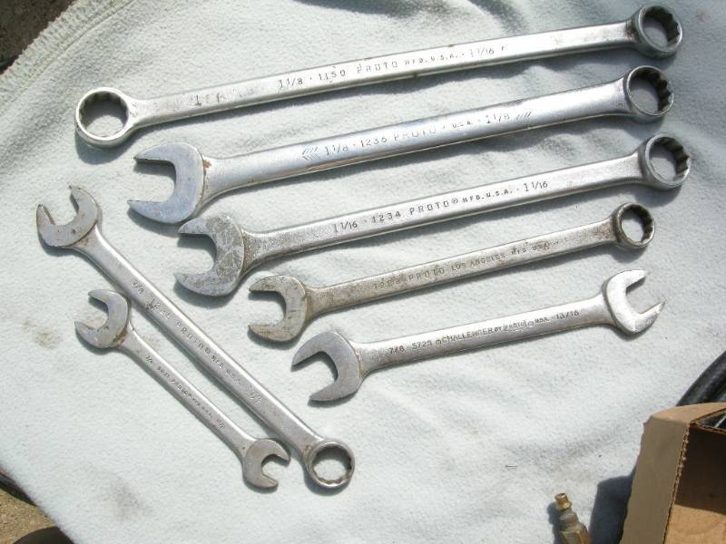 Proto wrenches