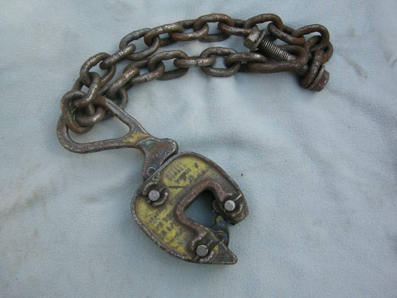 Campbell lift plate clamp