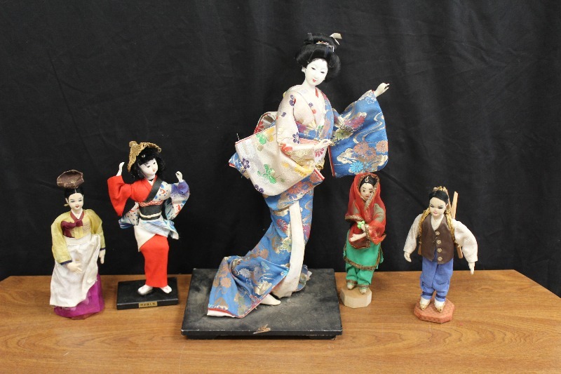 antique korean dolls