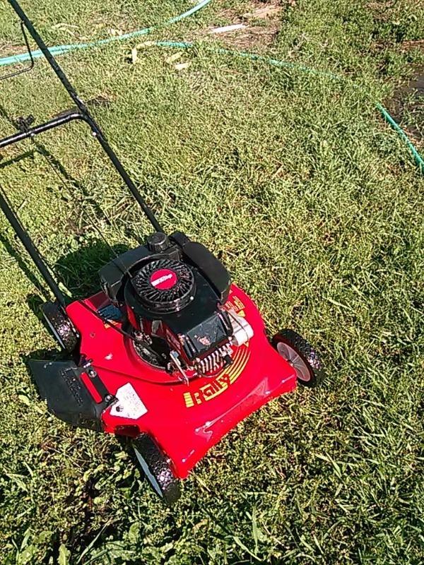 lot 4 image: Rally 20 3.5hp Push Mower Great Condition