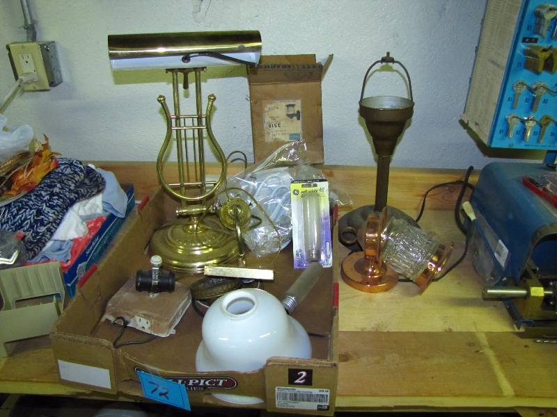 lot 72 image: lamp and lighting projects