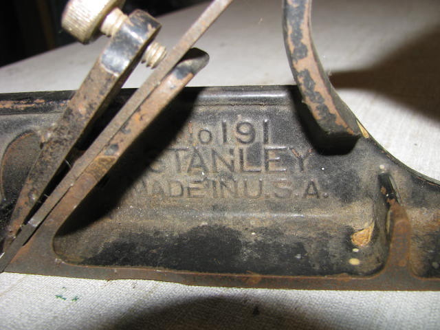 lot 167 image: Stanley No. 191 Rabbet plane
