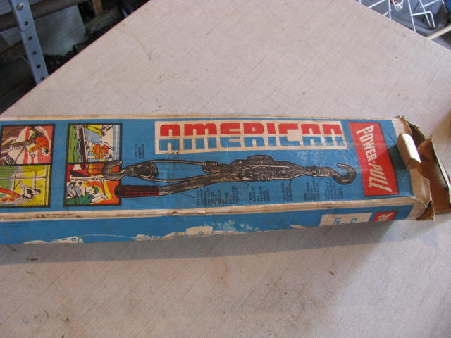 lot 173 image: American Power-Pull come along in box