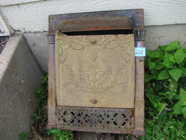 lot 212 image: vintage coal burner for heat