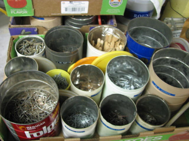 lot 91 image: large lot of nails