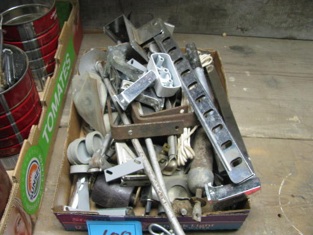 lot 108 image: metal repair items parts