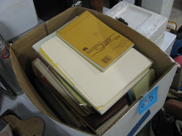 lot 245 image: office supply papers and forms see photos