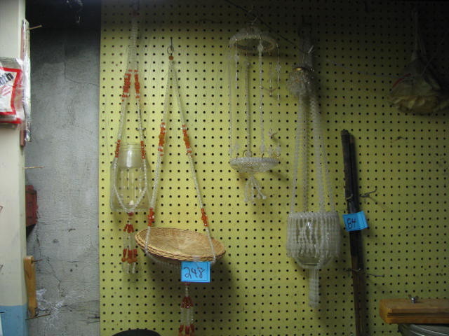 lot 248 image: hanging beaded decor like macrame