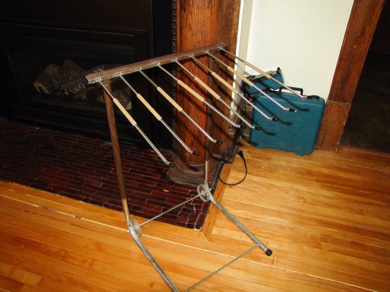lot 299 image: vintage drying or hanging rack