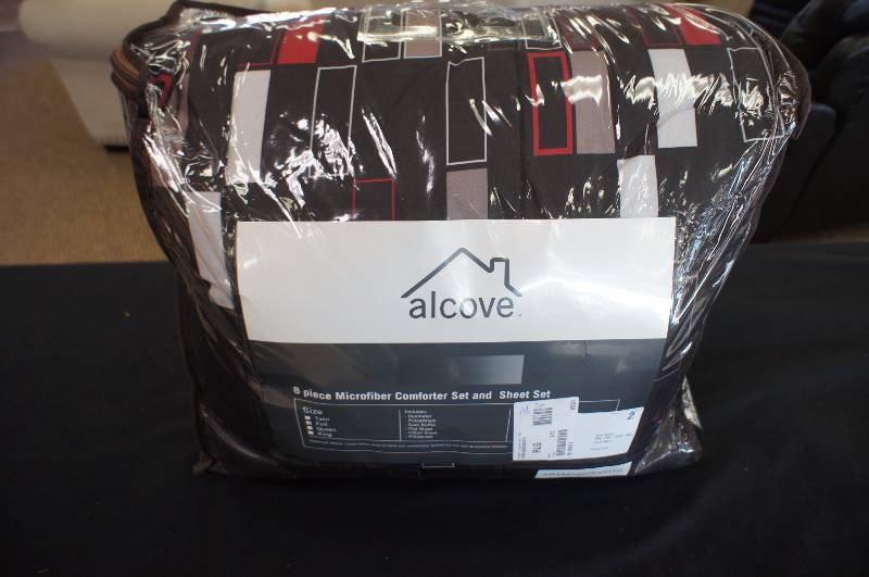 Alcove Full 8pc Comforter Set