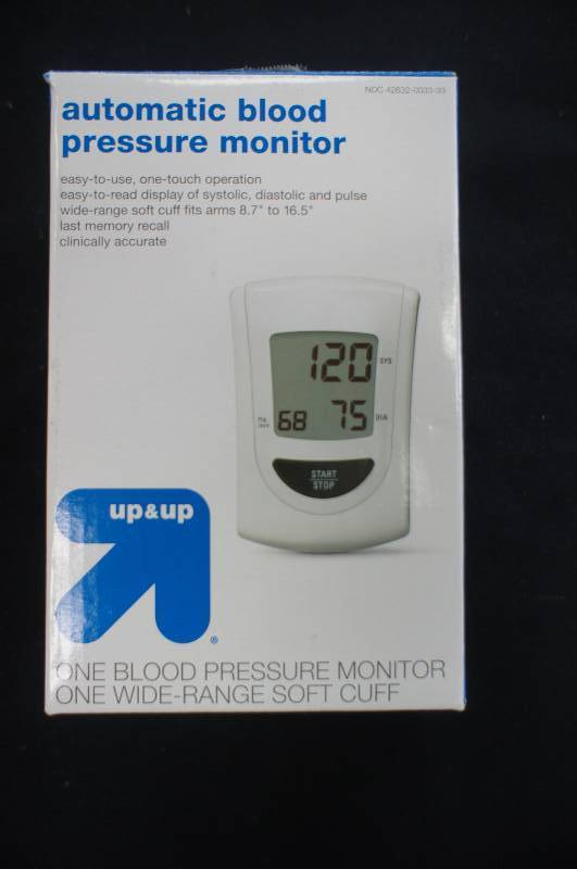 Up&Up Automatic Blood Pressure Monitor