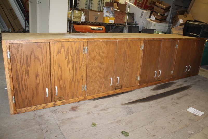 Large 8 Door Upper Cabinet