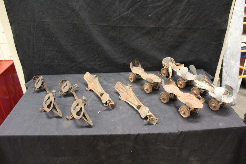 Antique Ice Skates and Roller Skates