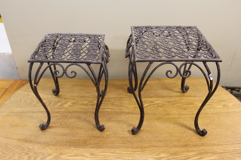 Pair of Small Shelves  Plant Holders