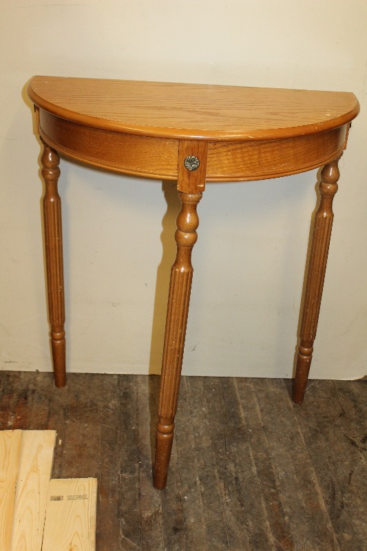 Half Moon Side Table