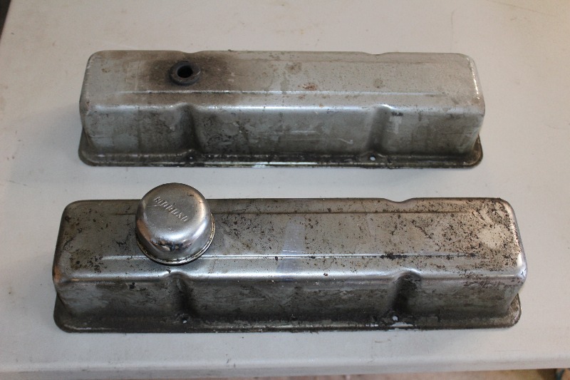 Moroso Chrome Valve Covers for Small Block Chevy