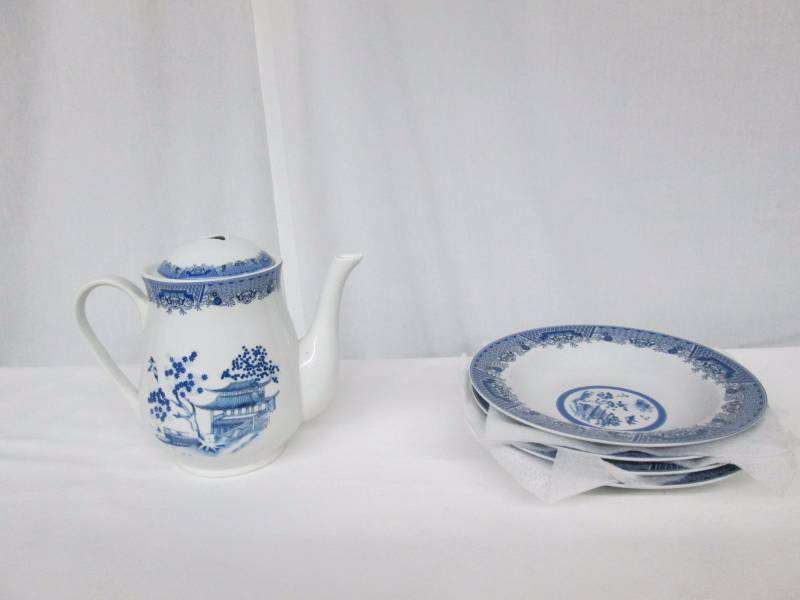 Chinese Garden Set - Blue