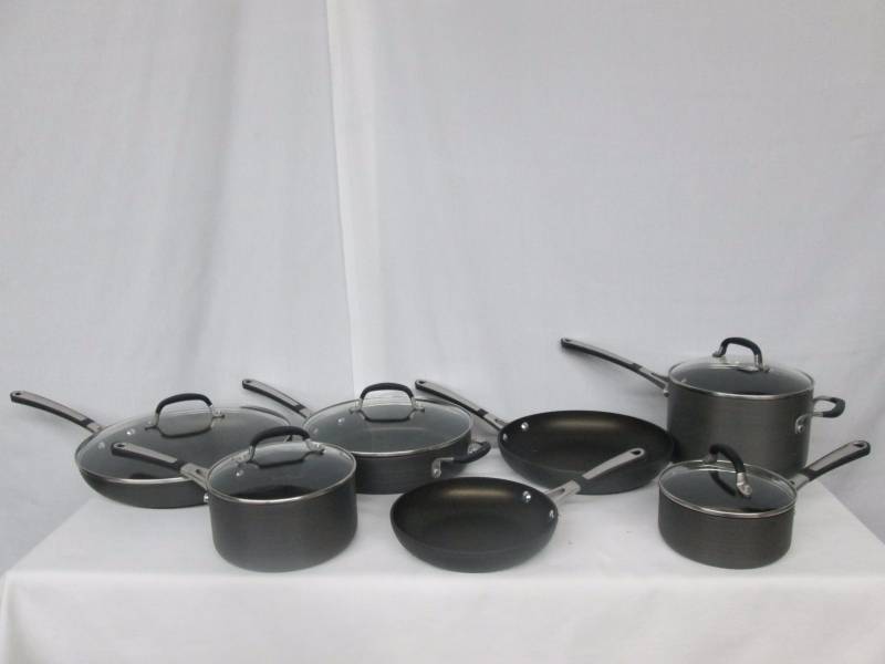 Simply Calphalon Hard Anodized Cookware Set