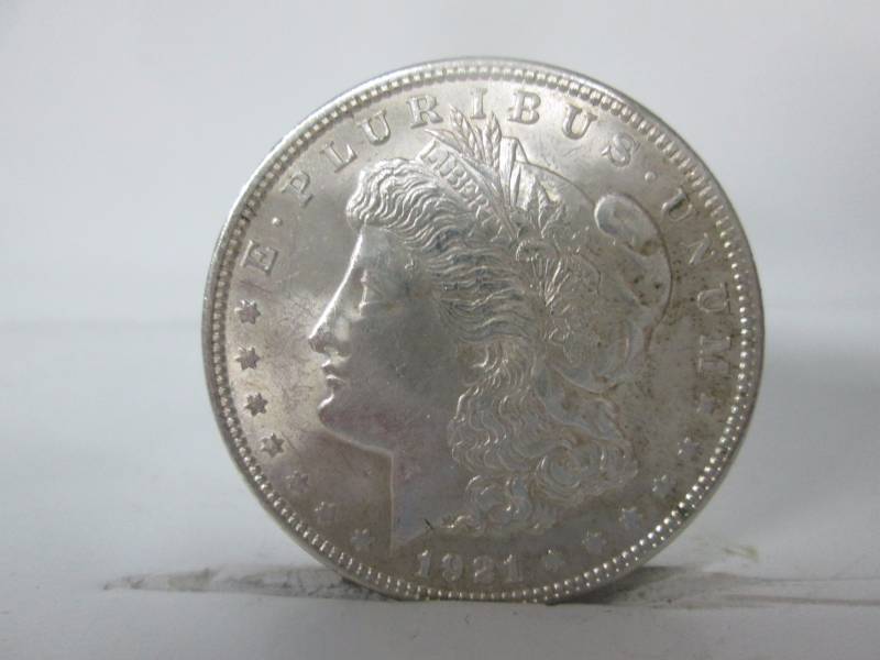 1921 Morgan Silver Dollar