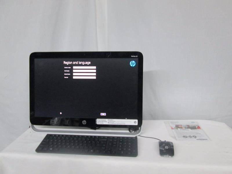 HP Pavilion AIO 4GB Desktop w 23 Full HD Display