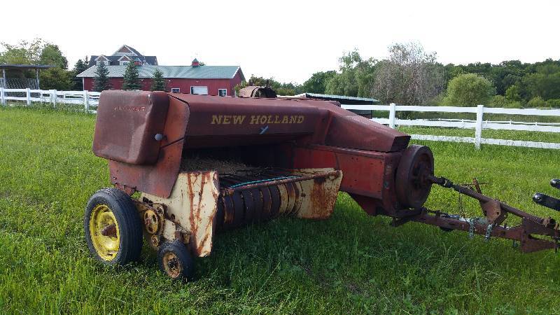 hobby farm hay baler