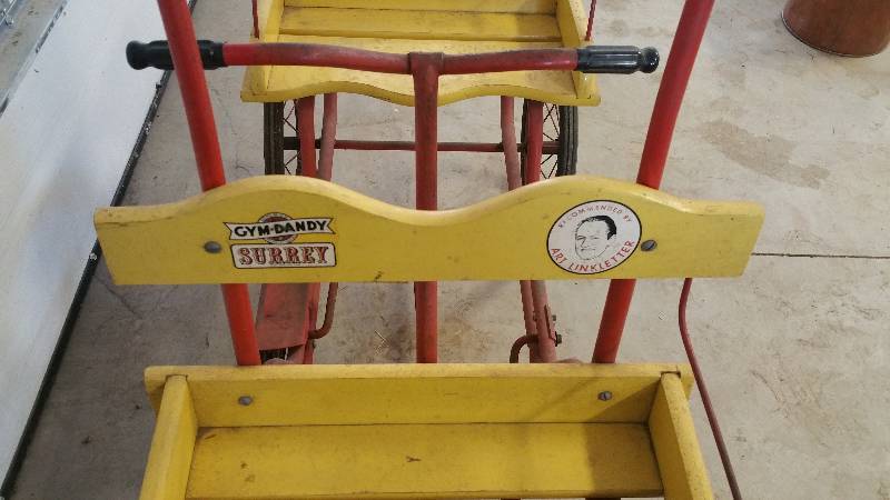 lot 59 image: Early Childs Gym-Dandy Surry Pedal Cart