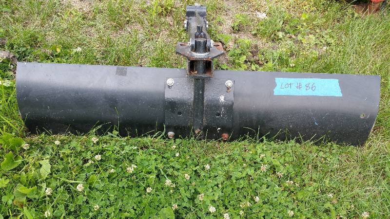 lot 86 image: Brinly 42 Universal Mount Back Blade