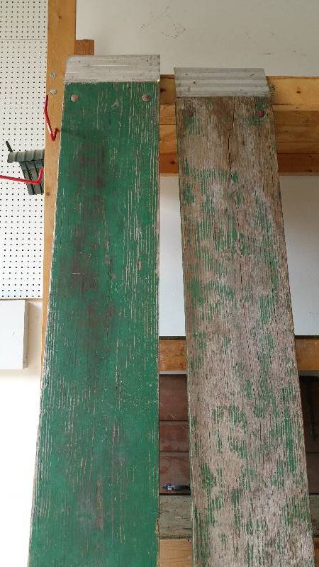 lot 122 image: Pair of 10 Wooden Ramps