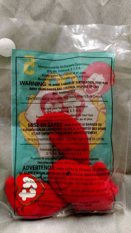 Beanie Baby - PINCHERS