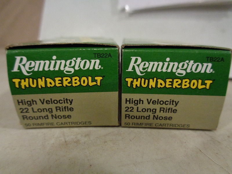 lot 15 image: 100 Rounds of 22 LR Round Nose