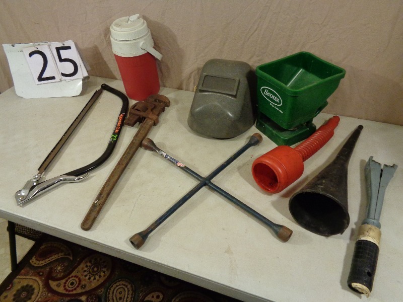 lot 25 image: Assorted Tools and Shop