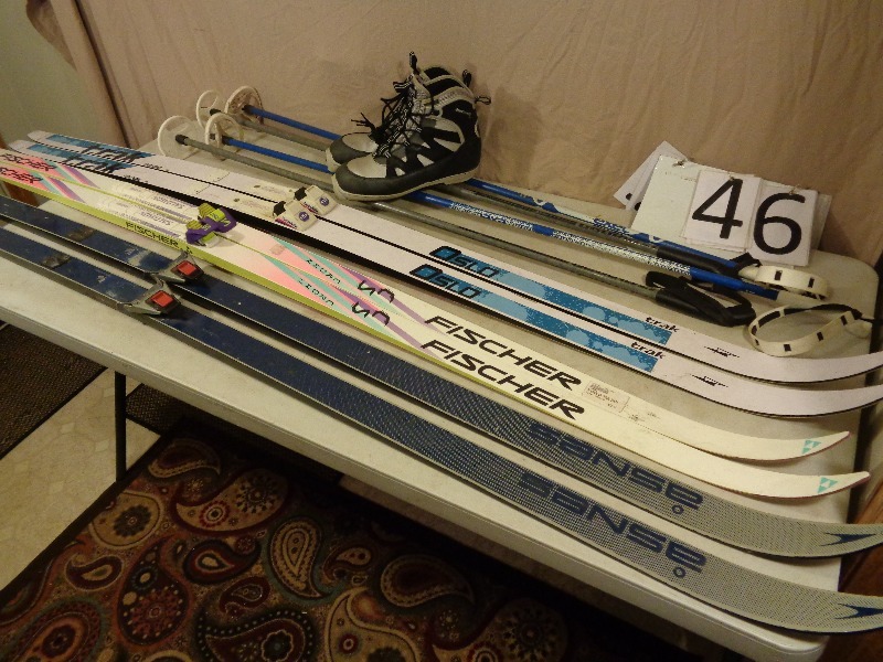 lot 46 image: Assorted Skis and More