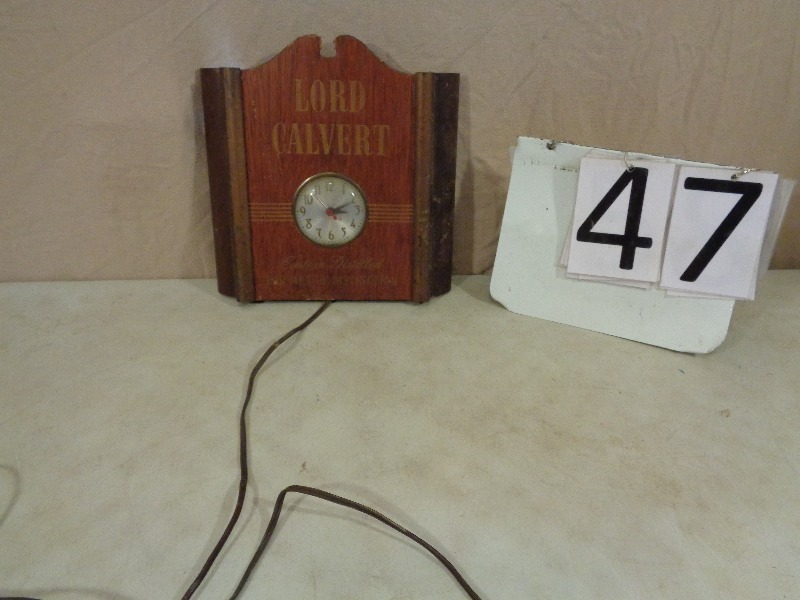 lot 47 image: Lord Calvert Clock