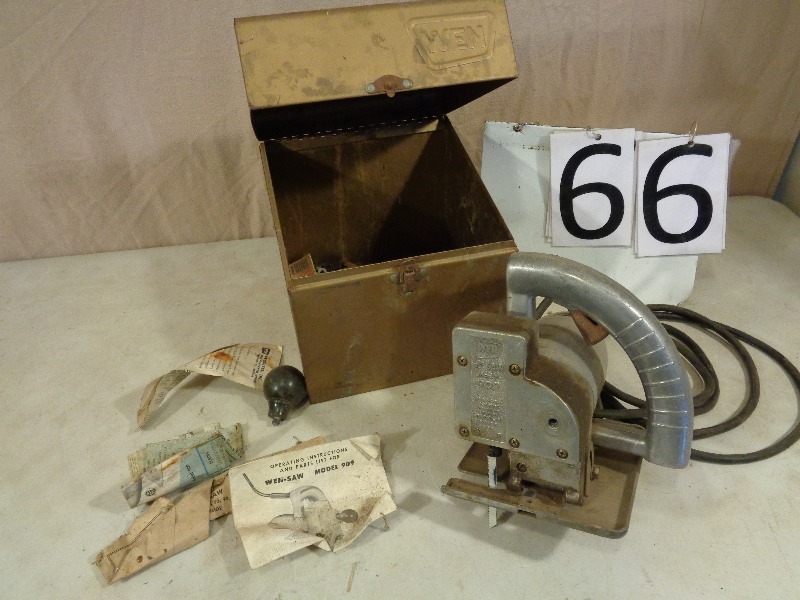 lot 66 image: Vintage Wen Saw