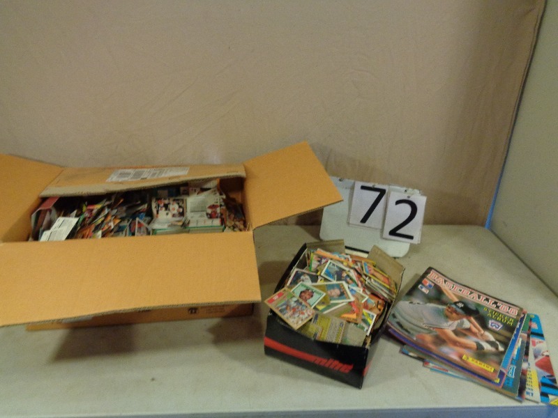 lot 72 image: Large Box FULL of Sports Cards