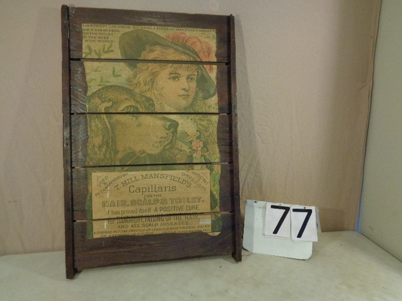 lot 77 image: Old Wall Hanging  Advertisement