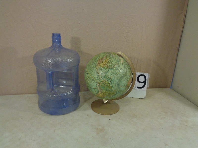 lot 79 image: Globe and Water Jug  Bank