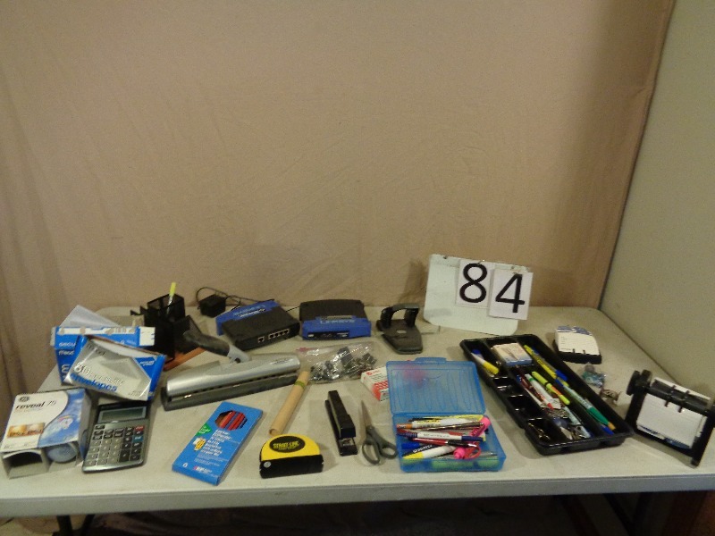 lot 84 image: Office Supplies
