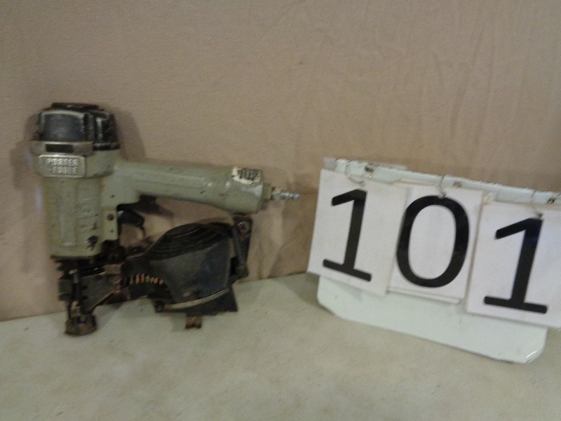 lot 101 image: Porter Cable Roofing Nailer