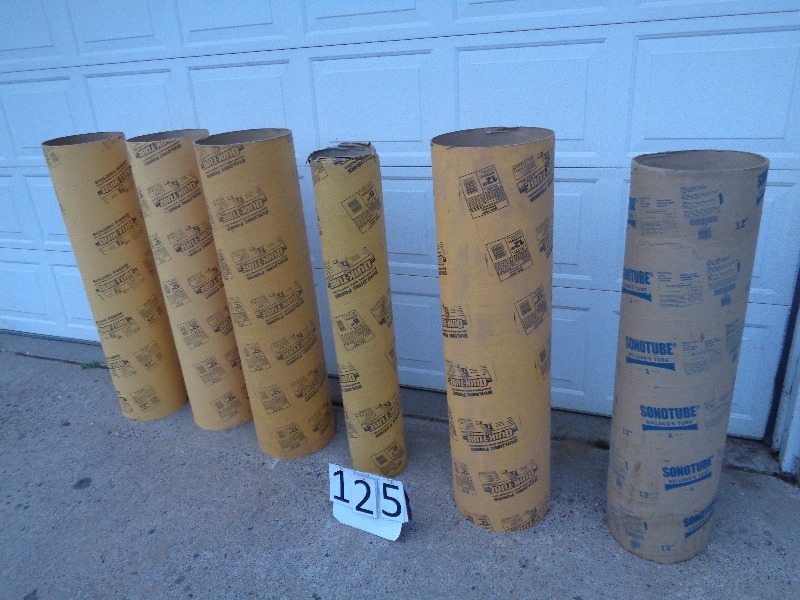 lot 125 image: Sonotubes