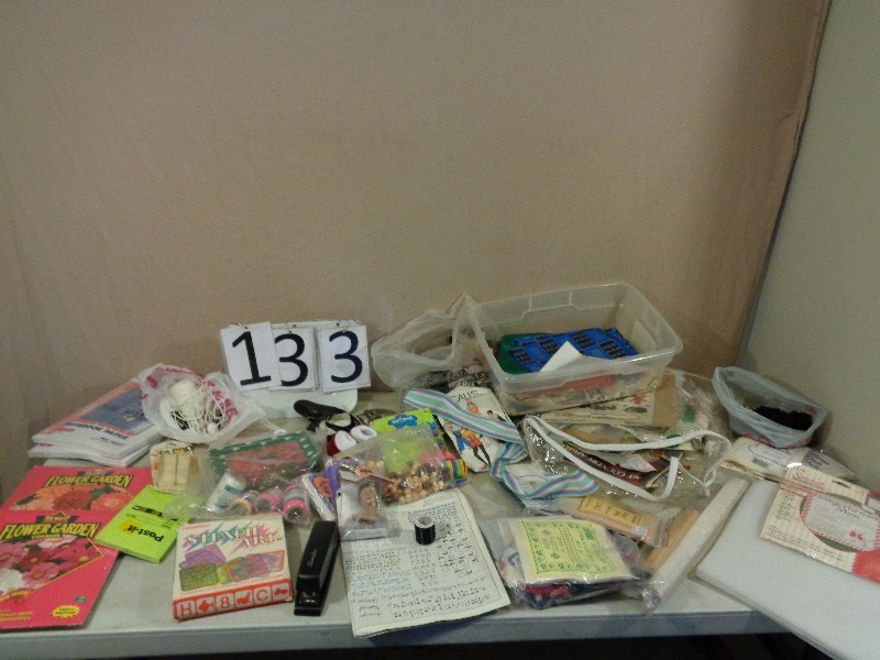 lot 133 image: Craft Items